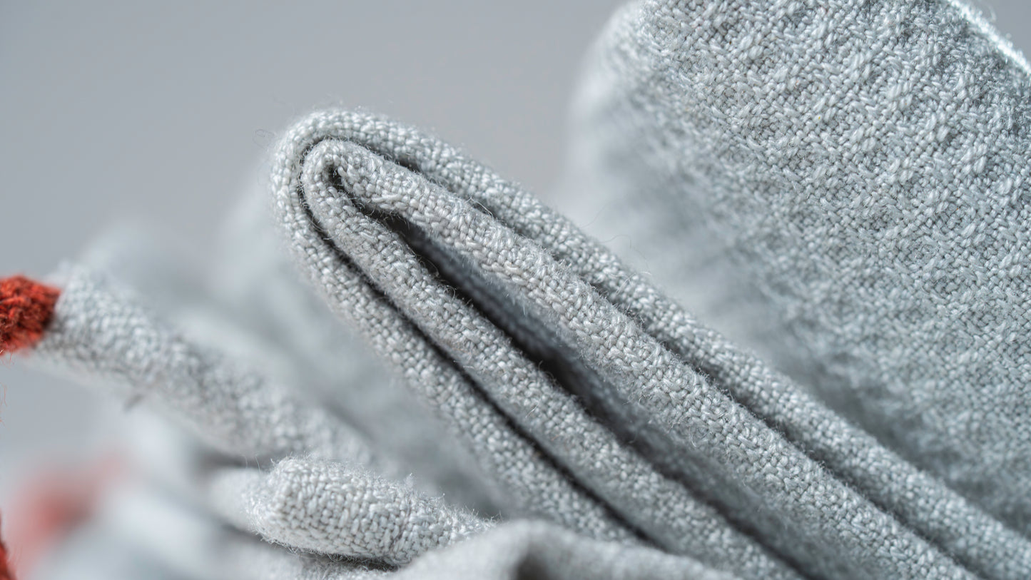 Struktur des Merino × Lyocell Gewebes