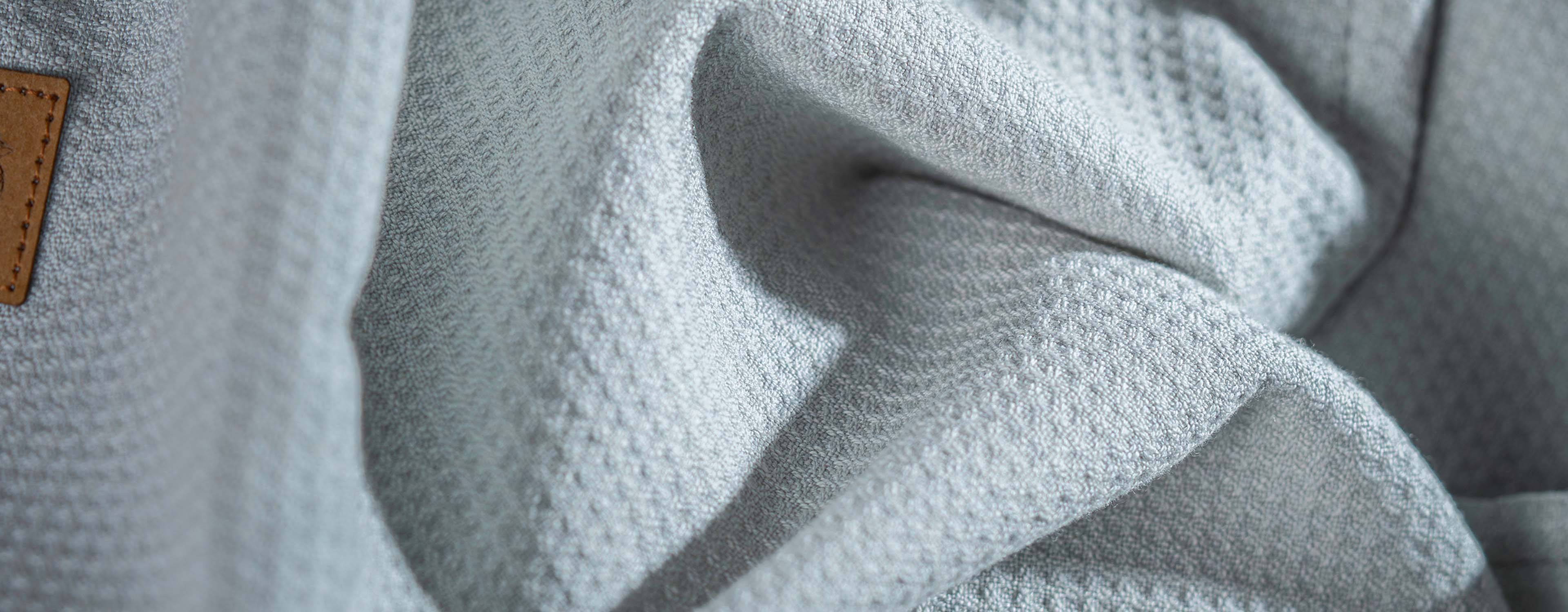 Struktur des Merino × Lyocell Gewebes
